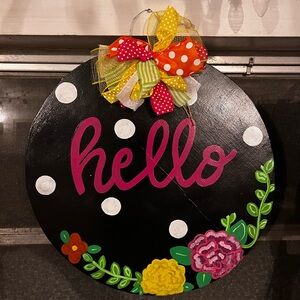 Door Hanger - Floral